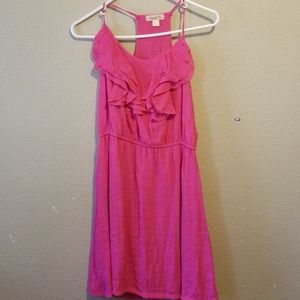 Pink summer dress